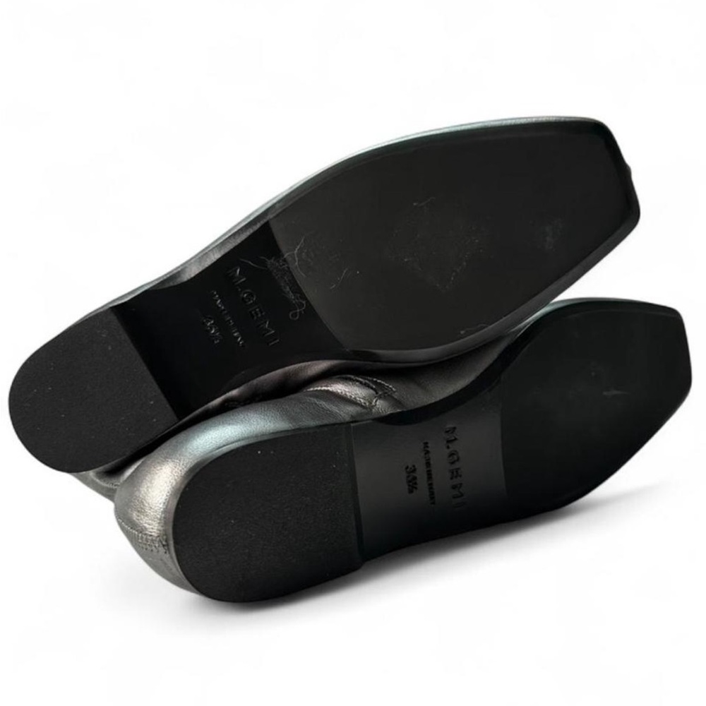 M Gemi Una bootie gunmetal silver ankle boots - Picture 5 of 7